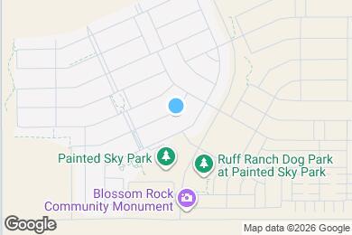 Map image of the property - 823 W Peralta Pass