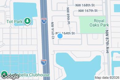 Map image of the property - 16307 NW 91st Ave