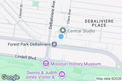 Map image of the property - 5616 Pershing Apartment