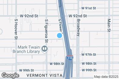Map image of the property - 406 W 95th St