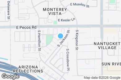 Map image of the property - 688 E Springfield Pl