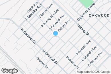 Map image of the property - 224 E Quincy Ave