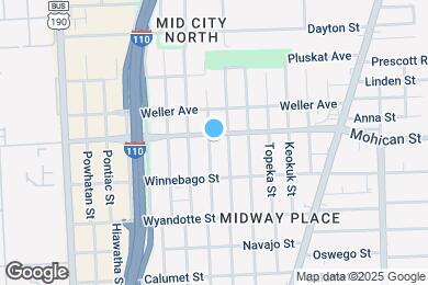 Map image of the property - 3880 Pocasset St