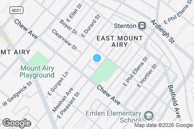 Map image of the property - 305 E Pleasant St