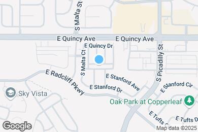 Map image of the property - 21250 E Radcliff Pl