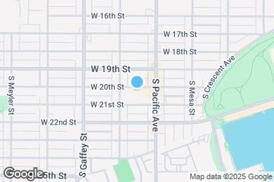 Map image of the property - 555 W. 20th St.