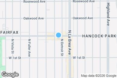 Map image of the property - 7162 Beverly Blvd