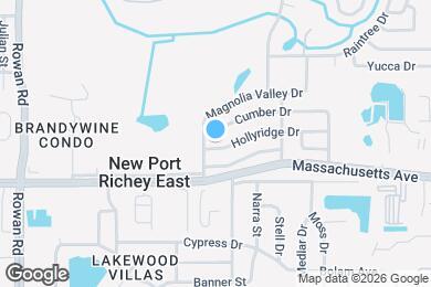 Map image of the property - 7435 Hollyridge Dr