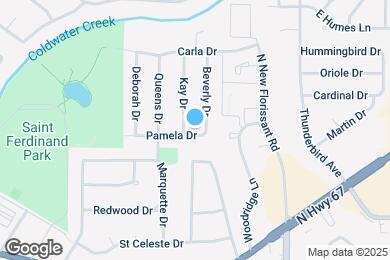 Map image of the property - 1285 Pamela Dr