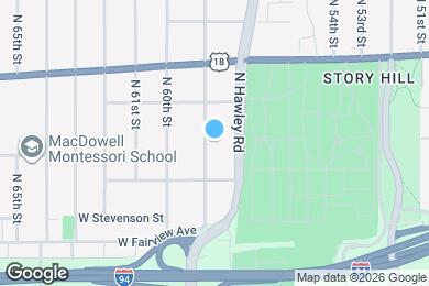 Map image of the property - 302A N 59th St