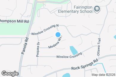 Map image of the property - 5392 Medena Way