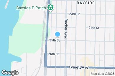 Map image of the property - 25th & Grand
