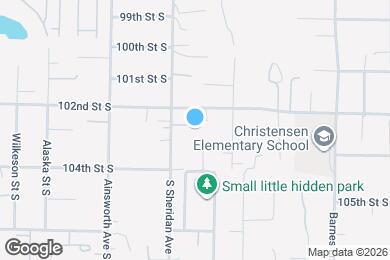 Map image of the property - 10219 S Sheridan Ave