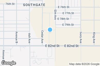 Map image of the property - 8005 Date Ave