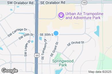 Map image of the property - 3002 SE Grant St