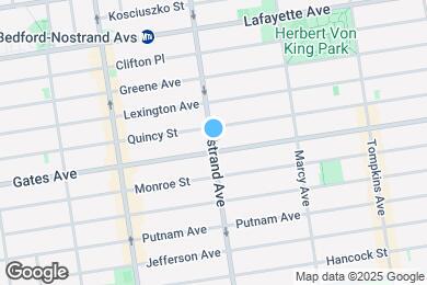 Map image of the property - Nostrand Avenue