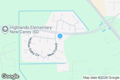 Map image of the property - 18450 Hollow Oaks Cir