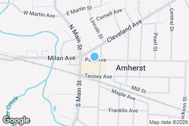 Map image of the property - 174 Park Ave