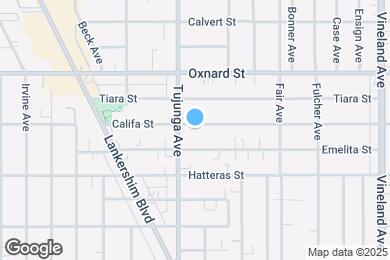 Map image of the property - 11346 Califa St