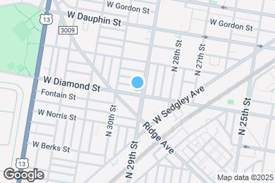 Map image of the property - 2905 W Diamond St