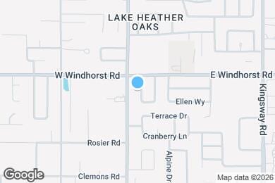 Map image of the property - 1208 Lorie Cir