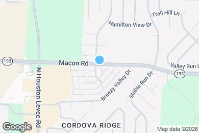 Map image of the property - 1262 Carlton Ridge Dr