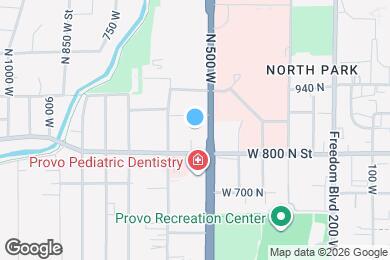 Map image of the property - 865 N 500 W