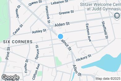 Map image of the property - 376 Walnut St