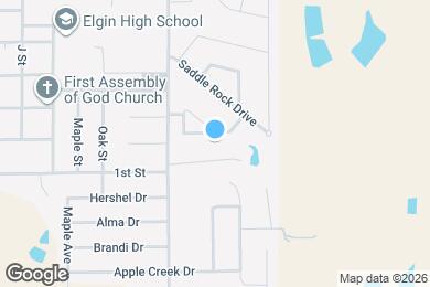 Map image of the property - 1233 Red Rock Drive