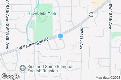 Map image of the property - Open & spacious Beaverton duplex with fenc...