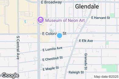 Map image of the property - 309 E Elk Ave