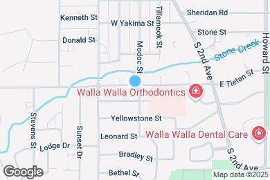 Map image of the property - 105 W Tietan St