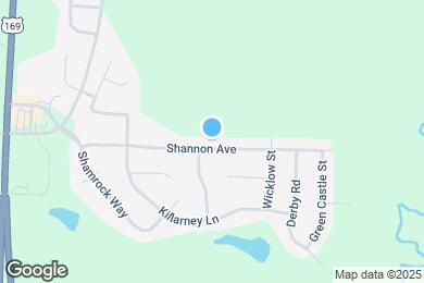 Map image of the property - 402 Shannon Ave