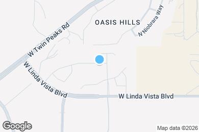 Map image of the property - 6135 W Calle Bilboa