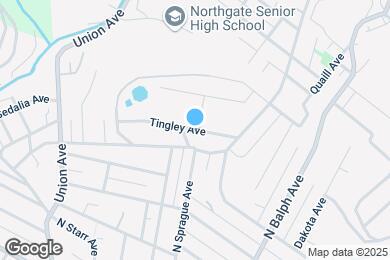 Map image of the property - 601 Tingley Ave