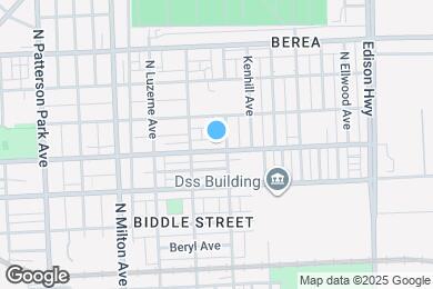 Map image of the property - 2730 E Preston St