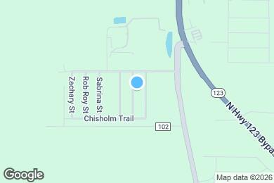 Map image of the property - 3415 Old Spanish Trail
