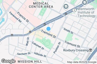 Map image of the property - 1607 Tremont St