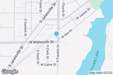 Map image of the property - 426 S Franklin St