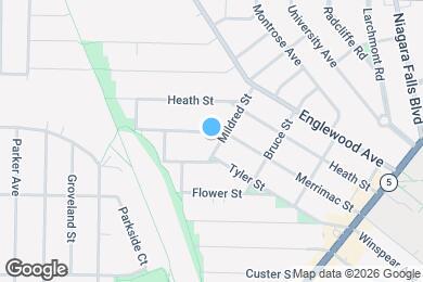 Map image of the property - 182 Merrimac St