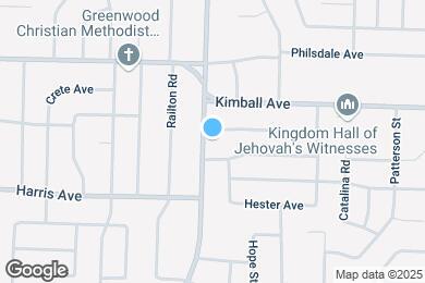 Map image of the property - 1446 S Prescott St
