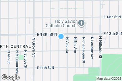 Map image of the property - 1334 N Estelle Ave