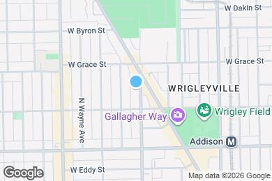 Map image of the property - 3726 N Racine Ave