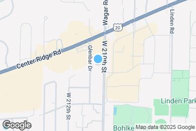 Map image of the property - 3340 W 210th St