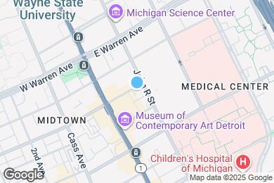 Map image of the property - 92 E Forest Ave