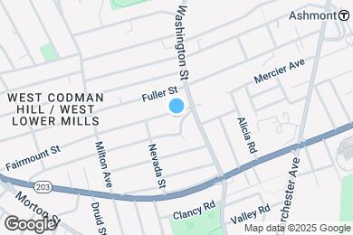 Map image of the property - 20 Fairmount St