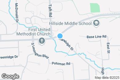 Map image of the property - 715 Randolph St