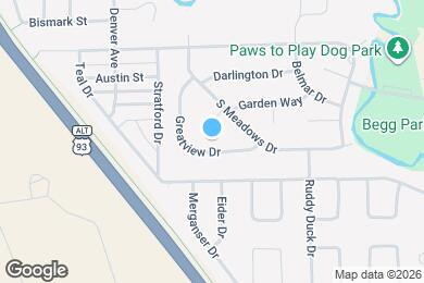 Map image of the property - 1979 Greatview Dr