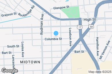 Map image of the property - 3512 Columbia St