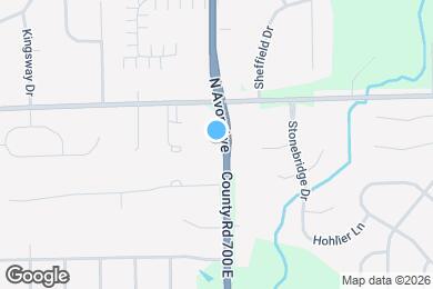 Map image of the property - 916 N Avon Ave